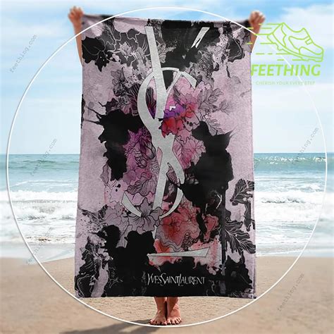 Yves Saint Laurent Beach Towel .